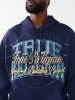 STACKED BOX SCRIPT HOODIE