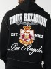 LOGO CREST BIG T BOXY ZIP HOODIE