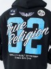 STAY TRUE LOGO BIG T ZIP HOODIE