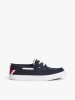 Canvas Boat Shoe, Navy