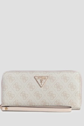 Picture of Laurel Large Zip Around Wallet - White