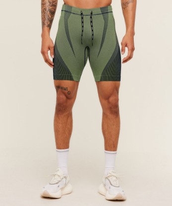 Seamless Running Half Tight - View 1