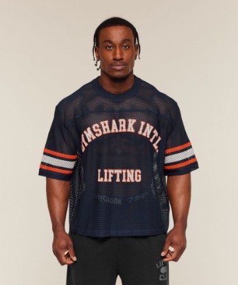 Collective Mesh Contrast Jersey - View 1