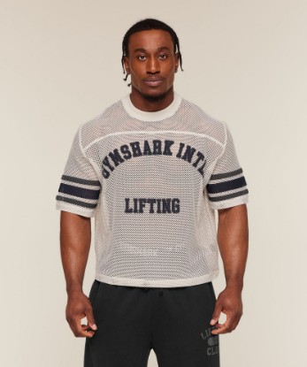 Collective Mesh Contrast Jersey - View 1