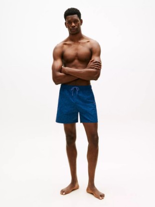 Picture of Palm Leaf Print 7" Swim Trunk
