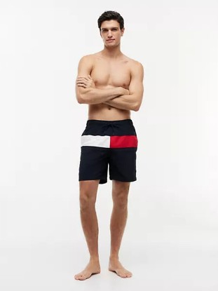 Picture of Flag Logo 7" Swim Trunk