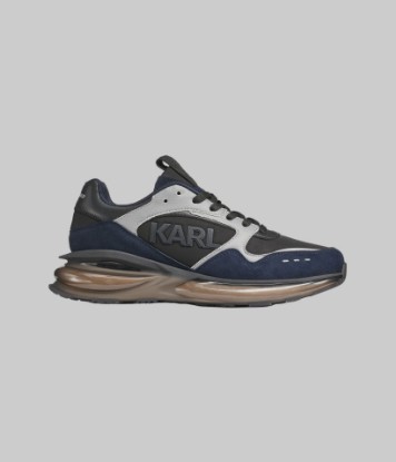 Picture of MIXED MEDIA SNEAKER WITH KARL LOGO