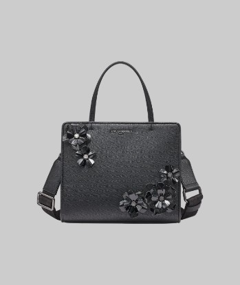 Picture of MAYBELLE TOP HANDLE SATCHEL WITH FLOWERS