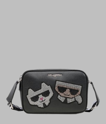 Picture of MAYBELLE RHINESTONE DUO CAMERA CROSSBODY BAG