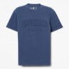 Mens Washed Embroidered Logo TShirt TBL Oceana HERO