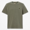 Mens Dunstan River Garment Dyed ShortSleeve TShirt TBL Leaf Green HERO