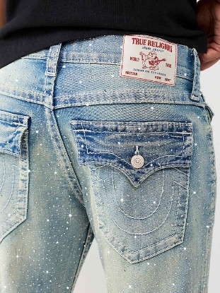 BILLY BIG T FLAP RHINESTONE BOOTCUT JEAN 34"