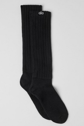 Picture of Unisex Scrunch Sock - Black