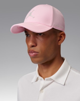 Jordan Club Dri-FIT Structured Golf Hat - Medium Soft Pink/Sail