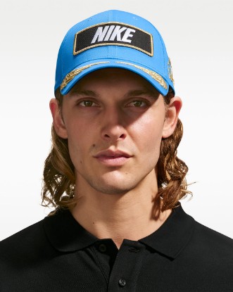 Nike Club Structured Racing Cap - Light Photo Blue/Black