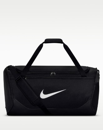 Nike Brasilia Training Duffel Bag (Large, 95L) - Black/Black/White