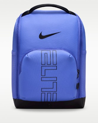 Nike Varsity Elite Basketball Shoe Bag (14L) - Sapphire/Black/Black
