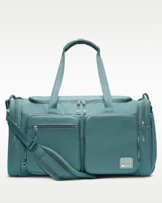 Nike Utility Power 2.0 Duffel Bag (Medium, 51L) - Mineral Slate/Mineral Slate/Steam