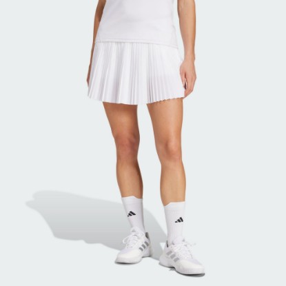 White Club pleated skirt