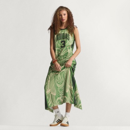 Green ADIDAS x FARM RIO PREMIUM DRESS