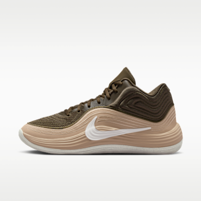 Nike Precision 8 MID Men's Basketball Shoes - Dark Hazel/Linen/Sail/Sail