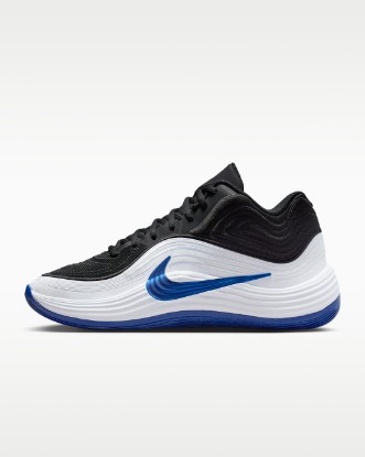 Nike Precision 8 MID Men's Basketball Shoes - Black/White/Game Blue/Game Blue