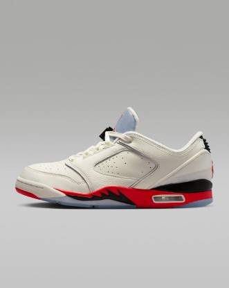 Jordan Sixty Plus Low Men's Shoes - Sail/Black/Reflect Silver/Fire Red