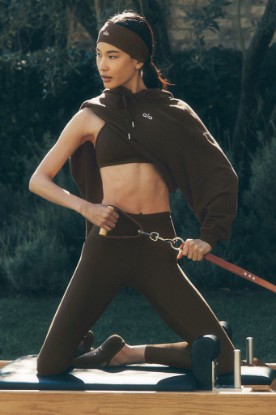 7/8 High-Waist Airlift Legging - Espresso