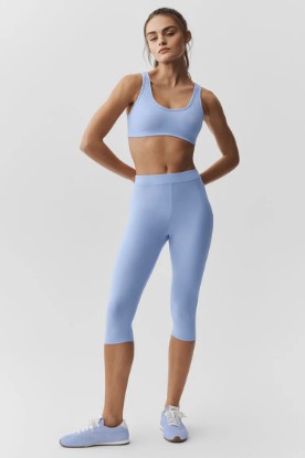 Picture of Alosoft High-Waist Iconic 90's Capri - Light Provence Blue