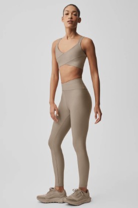 Picture of Airlift High-Waist 7/8 Horizon Legging - Gravel