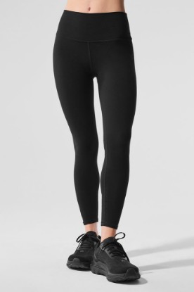 Picture of Alosoft High-Waist 7/8 Highlight Legging - Black