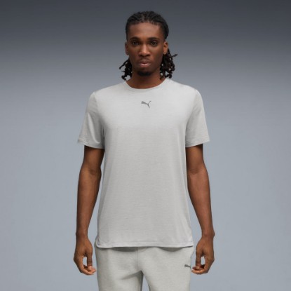 Cloudspun Ultra Soft Men's Training Tee, Light Gray Heather, extralarge