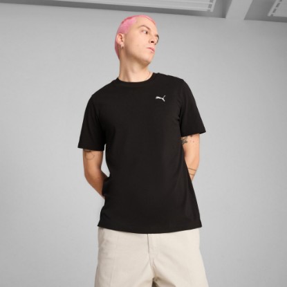PUMA Wardrobe Essentials Men's Tee, PUMA Black, extralarge