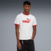 T7 Men's Ringer Tee, PUMA White, extralarge