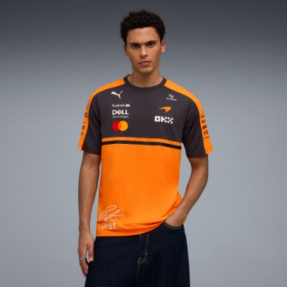 McLAREN RACING Men's Piastri Tee, Papaya, extralarge