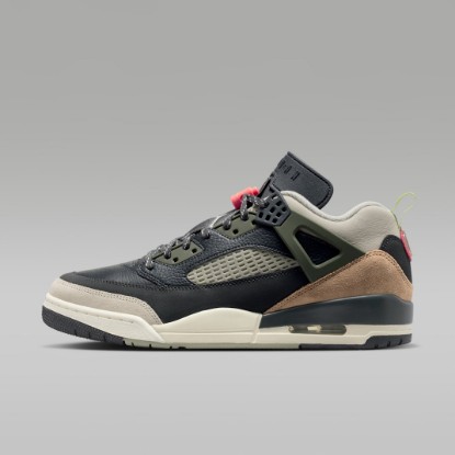 Jordan Spizike Low Men's Shoes - Anthracite/Light Wild Mango/Cargo Khaki/Spruce Fog