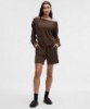 BeCalm Mid-Rise Bermuda Short - Walnut Crunch