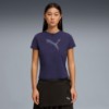 Dare To Women's Slim Graphic Tee, Deep Plum, extralarge