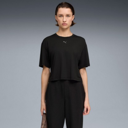 Cloudspun Ultra Soft Women's Relaxed Training Tee, PUMA Black, extralarge