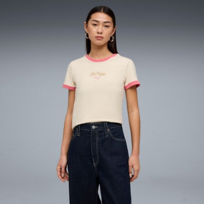 Wardrobe Essentials Las Vegas Women's Slim Tee, Alpine Snow, extralarge