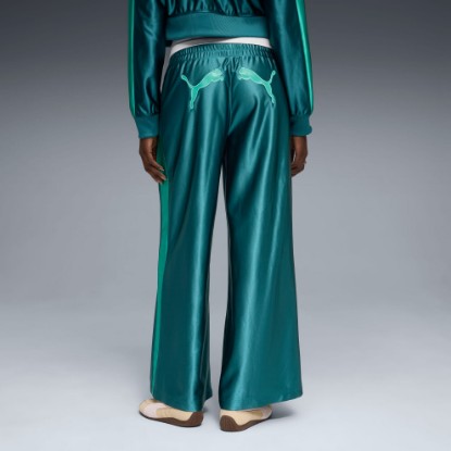 FUTURE.PUMA.ARCHIVE T7 Women's Pants, Emerald Ice, extralarge
