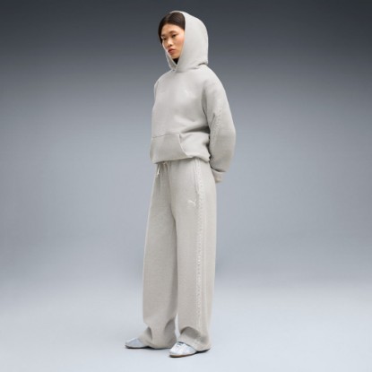PUMA x MADHAPPY Lace Sweatpants, Light Gray Heather, extralarge