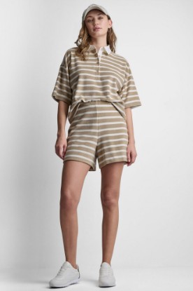 TOWELLING TERRY HIGH RISE SHORT VIEW 1 | Shorts