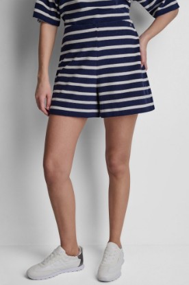 TOWELLING TERRY HIGH RISE SHORT VIEW 1 | Shorts