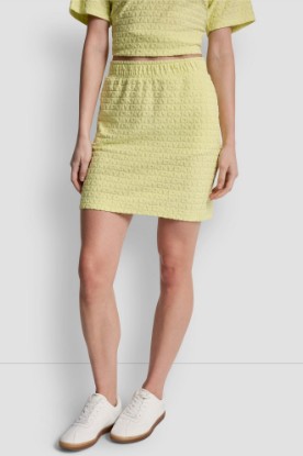 LOGO JACQUARD PULL-ON SKIRT VIEW 1 | Skirts