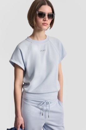 METALLIC BUBBLE LOGO SHORT SLEEVE PULLOVER VIEW 1 | Tees & Tanks