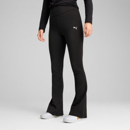 PUMA Essentials Women's High-Waist Flared Leggings, PUMA Black, extralarge