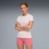 Train All Day Essentials Women's Heather Training Tee, Jasmine Flower Heather, extralarge