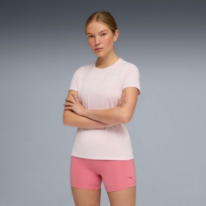 Train All Day Essentials Women's Heather Training Tee, Jasmine Flower Heather, extralarge