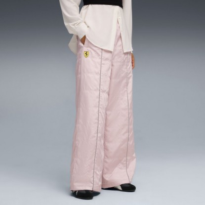 Scuderia Ferrari Premium Women's Pants, Mauve Mist, extralarge